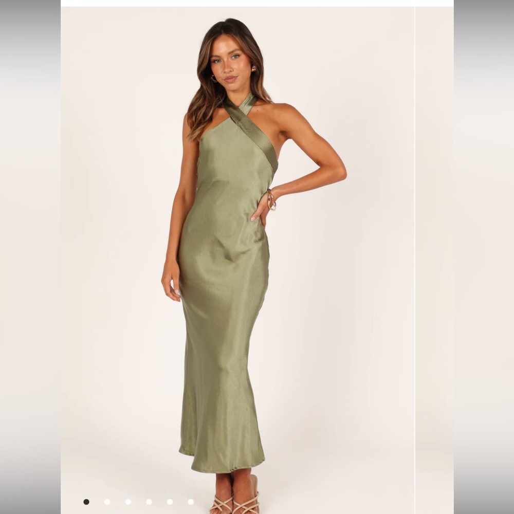 PETAL & PUP - GRASIE DRESS - OLIVE